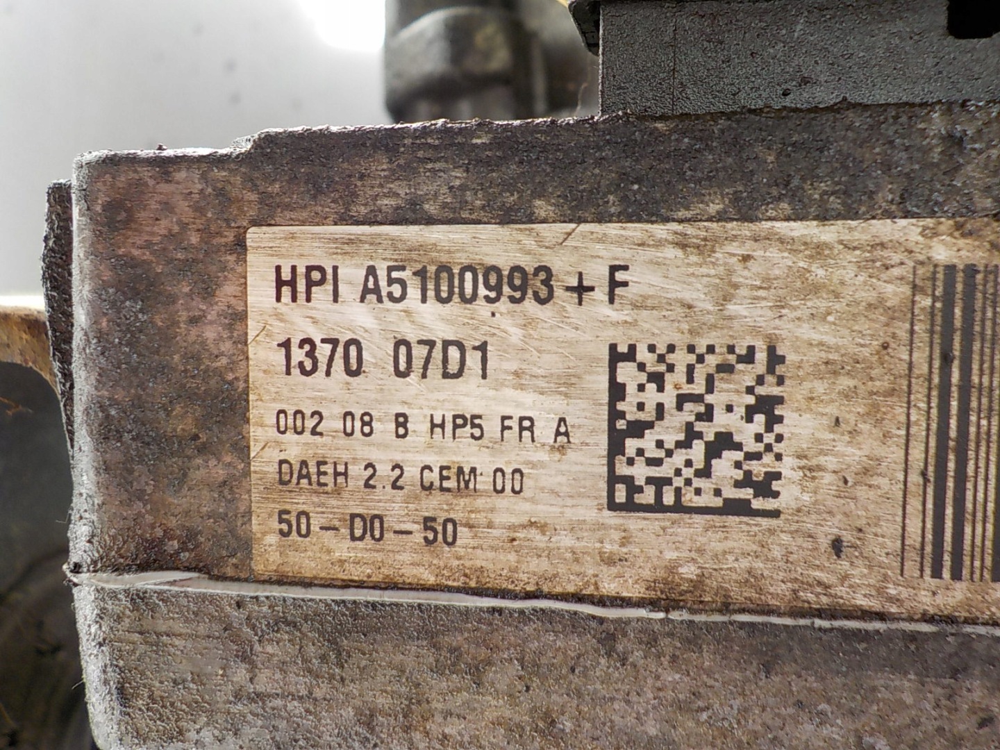CITROEN DS4 1.6 HDI ORG servo pump HPI A5100993+F