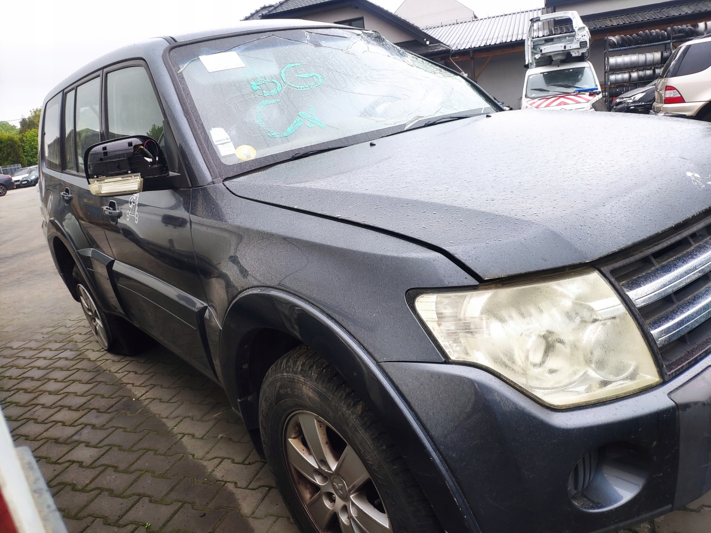MITSUBISHI PAJERO 4 IV airbags dashboard console