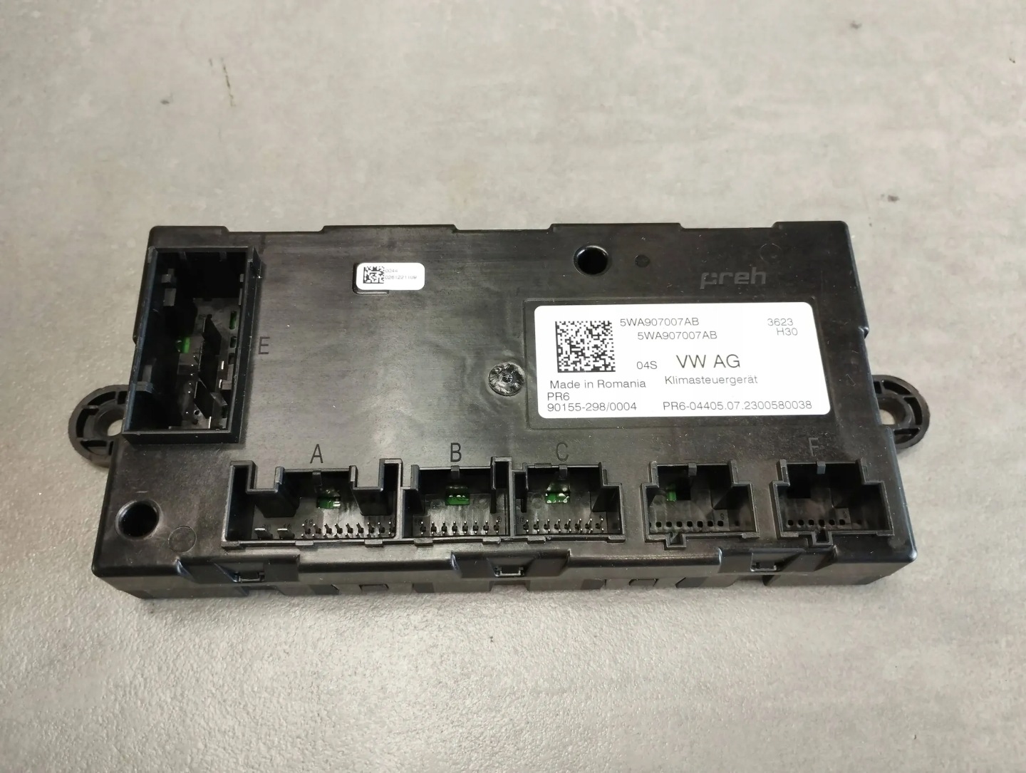 Audi S3 A3 8Y Bedienteil klimaanlage 5WA907007AB