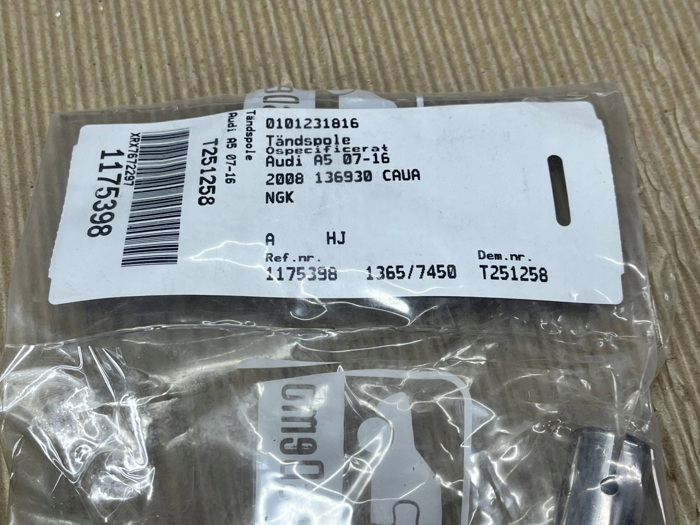 coil ignition Audi A5 8T 8F R0602S00300