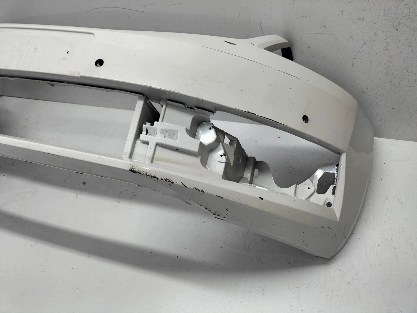 front bumper front SKODA OCTAVIA III LIFT 17