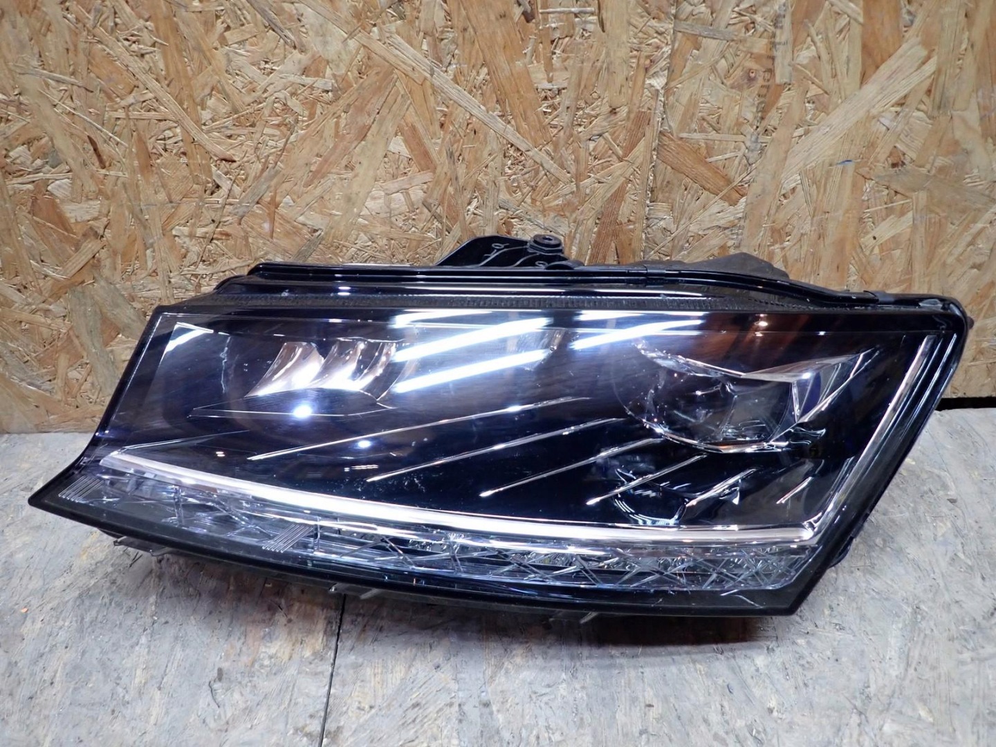 light left left FULL LED SKODA FABIA 3 III 6V LIFT 18- 6V1941015E