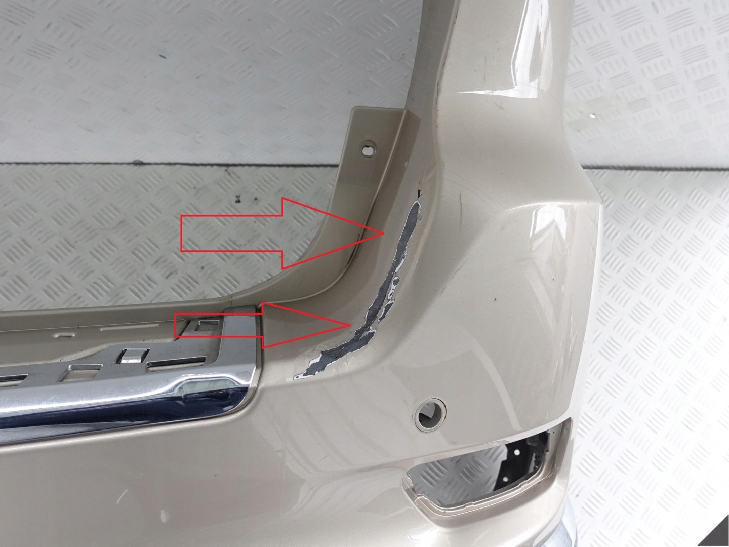 JEEP GRAND CHEROKEE WK2 SUMMIT STOSSSTANGE HECK