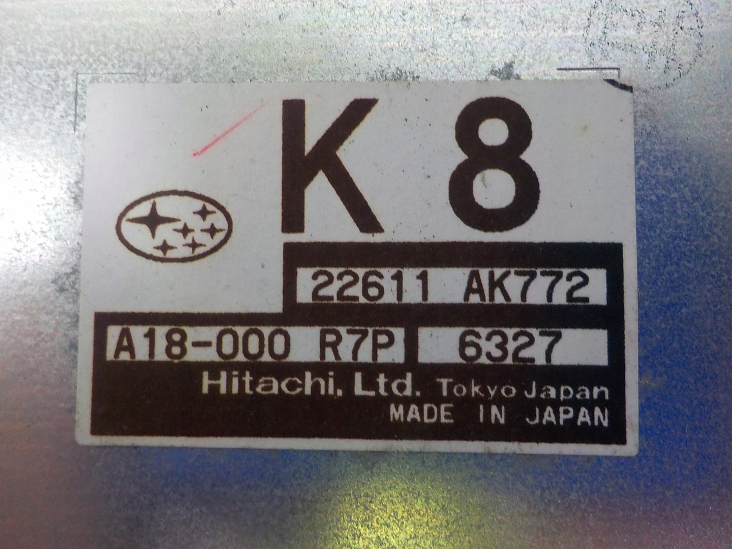 SUBARU LEGACY IV 2.0 running board STARTOWY 22611AK772