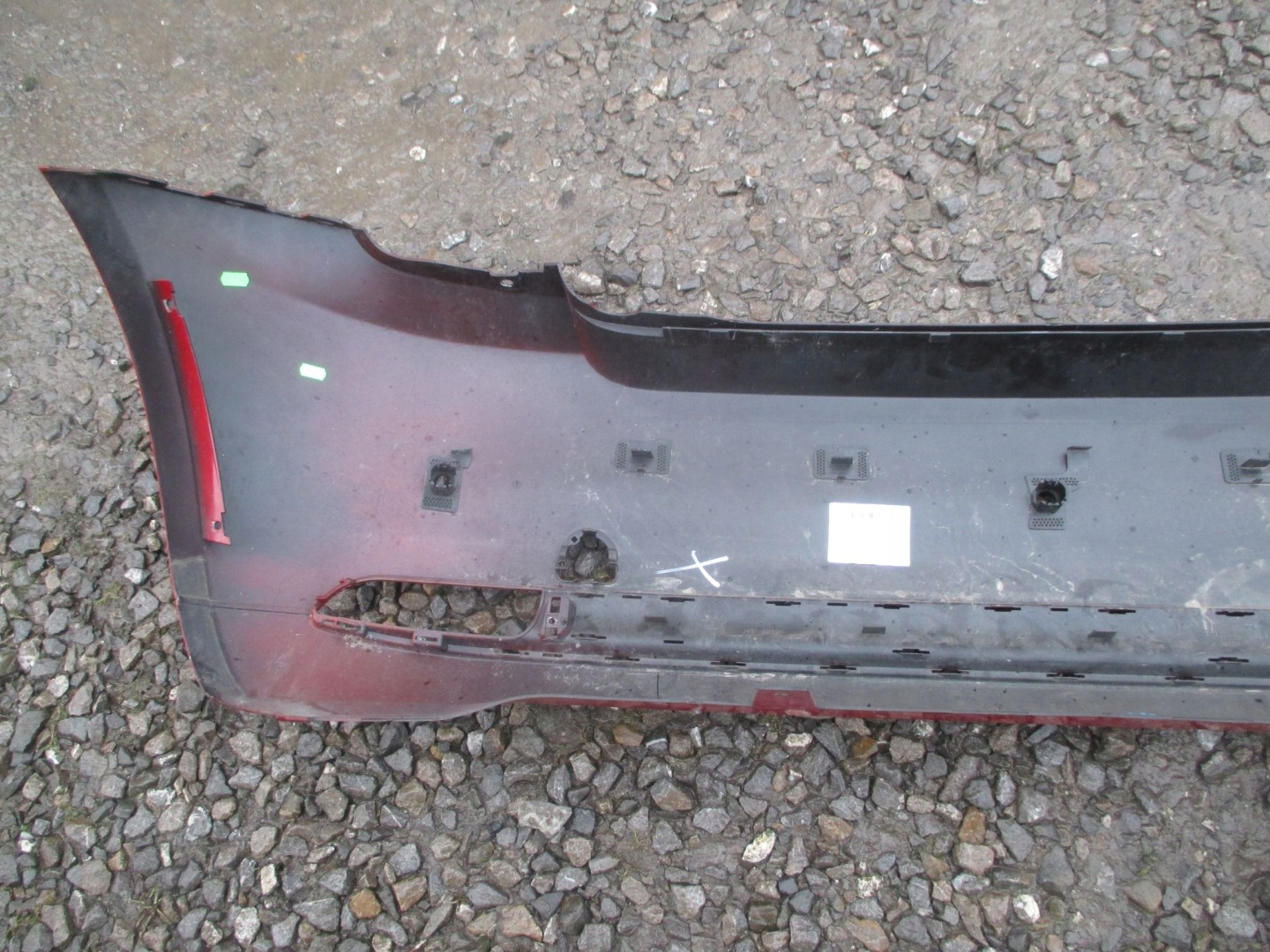 bumper rear FIAT 500 LIFT 2015R->