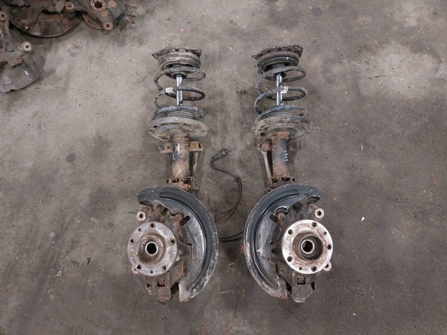 shock absorber spring swing left + right front RENAULT MEGANE III