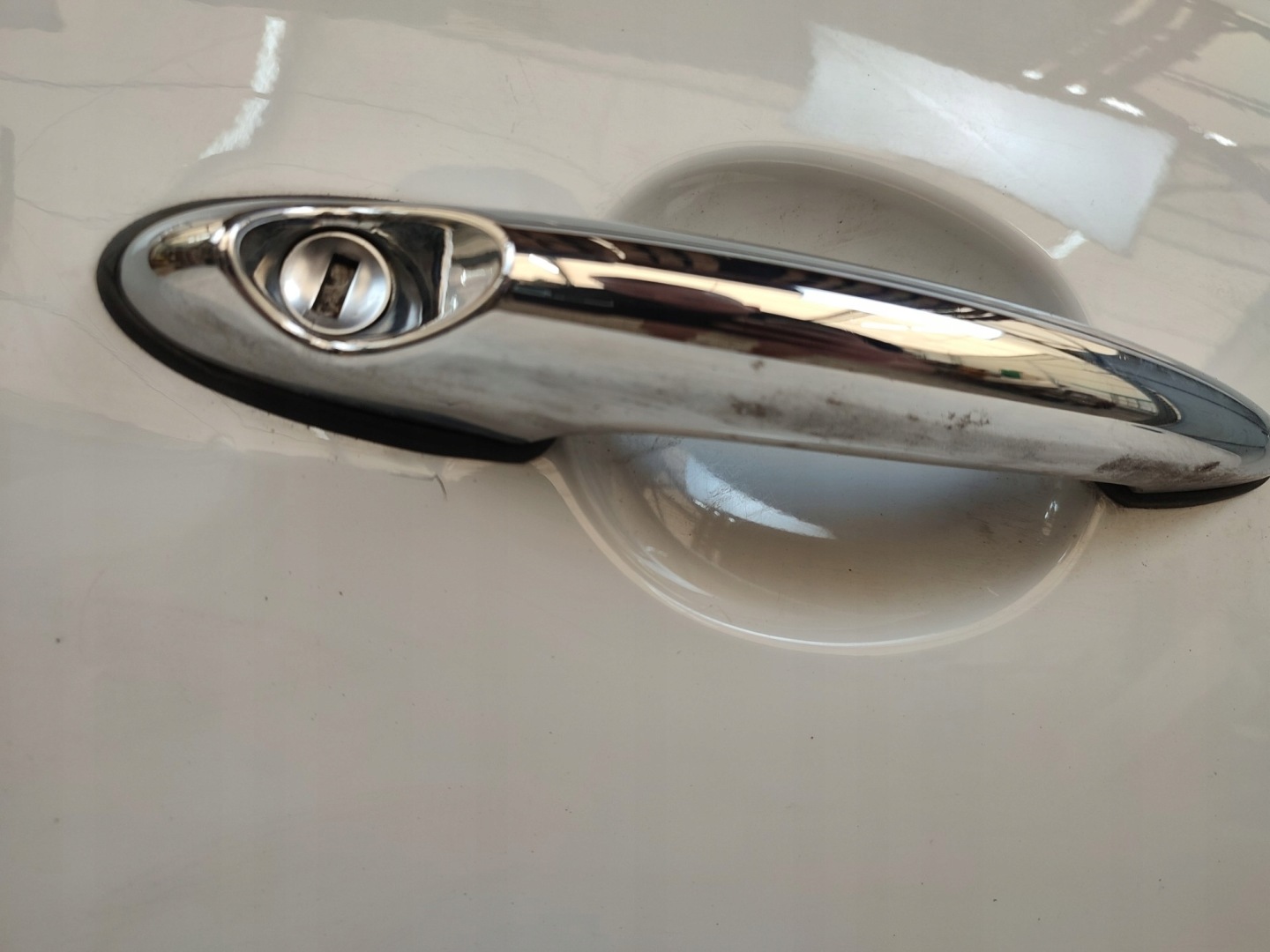 door right front MINI COUNTRYMAN R60 (2010-2017) colour LIGHT WHITE (B15)