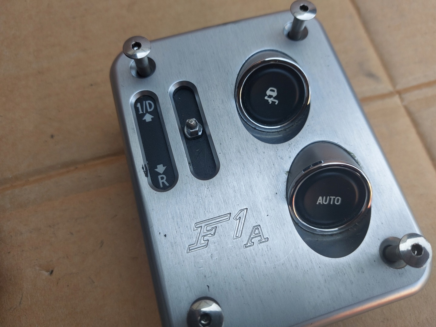 control panel gearbox, FERRARI 612 SCAGLIETTI F137