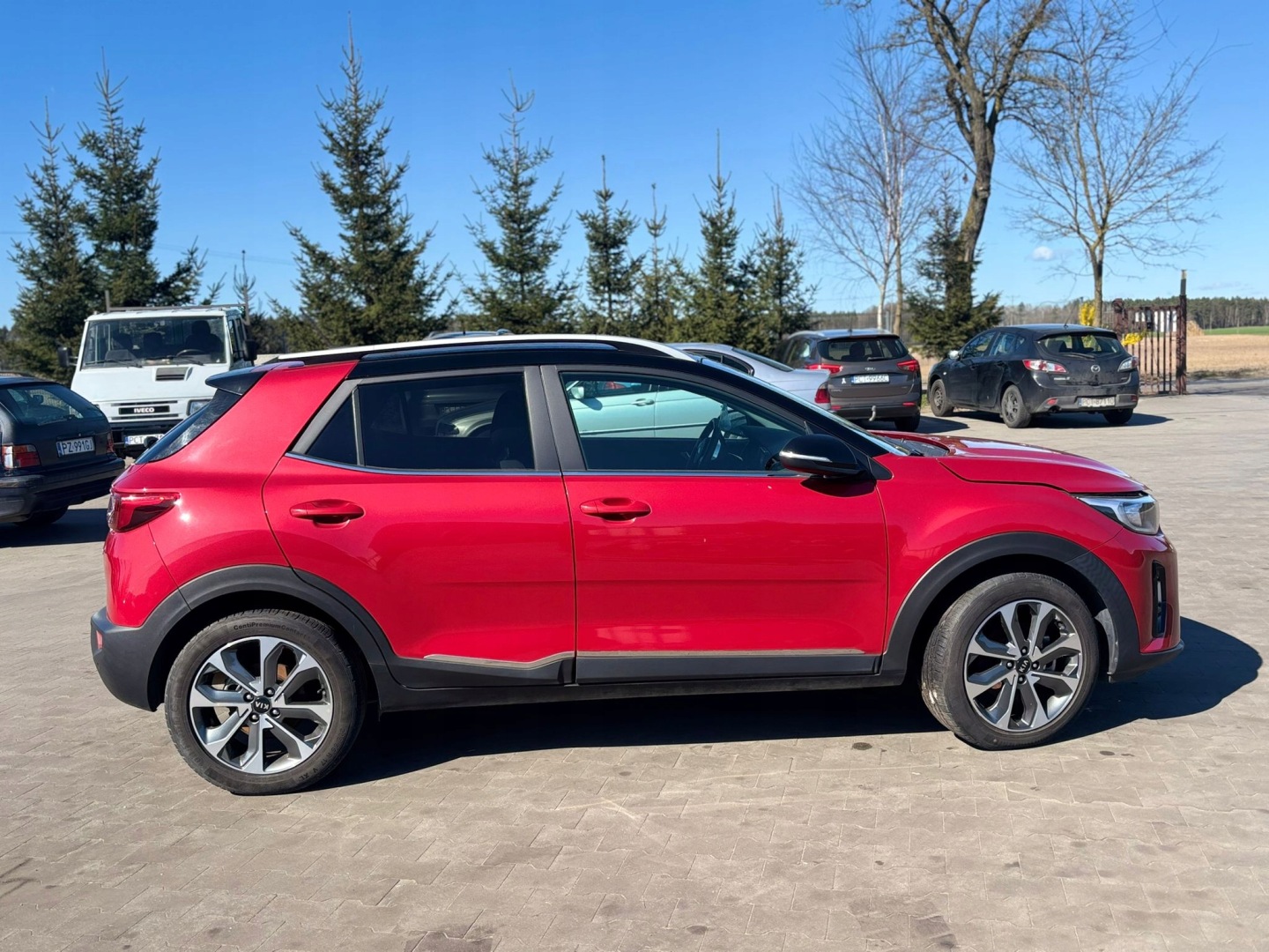 rear panel KIA STONIC 2018 LAKIER BEG