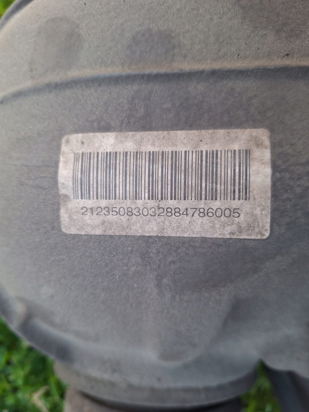 Mercedes-Benz W212 2,2 2123508303 differential diff