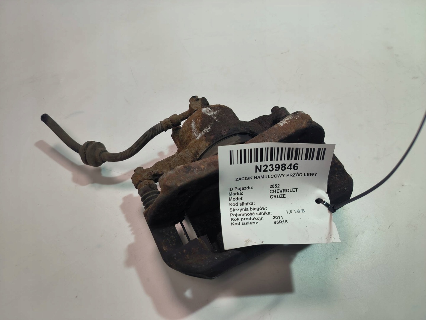 caliper brake front left 1.8 CHEVROLET CRUZE