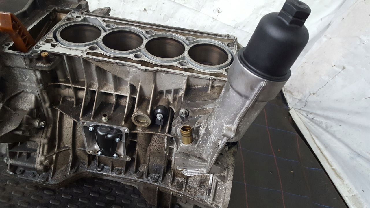 Blok of the engine 200CGI Mercedes W203 1,8 compressor;