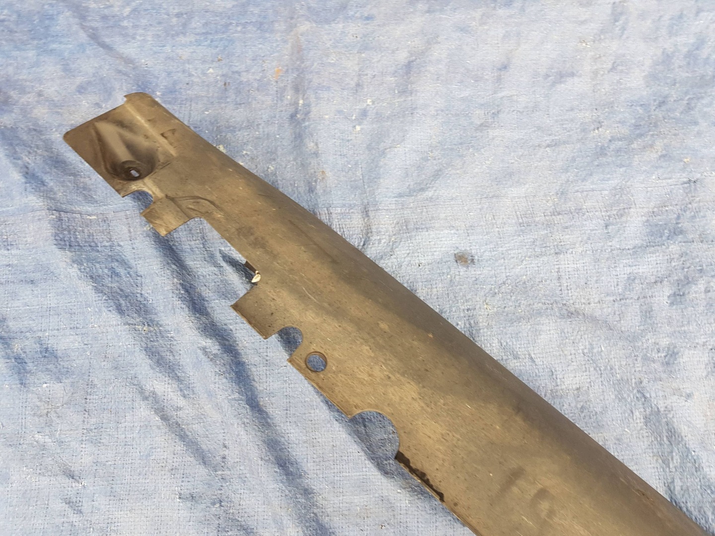 left threshold BMW X5 E70 cap moulding STOPIEN 7163555
