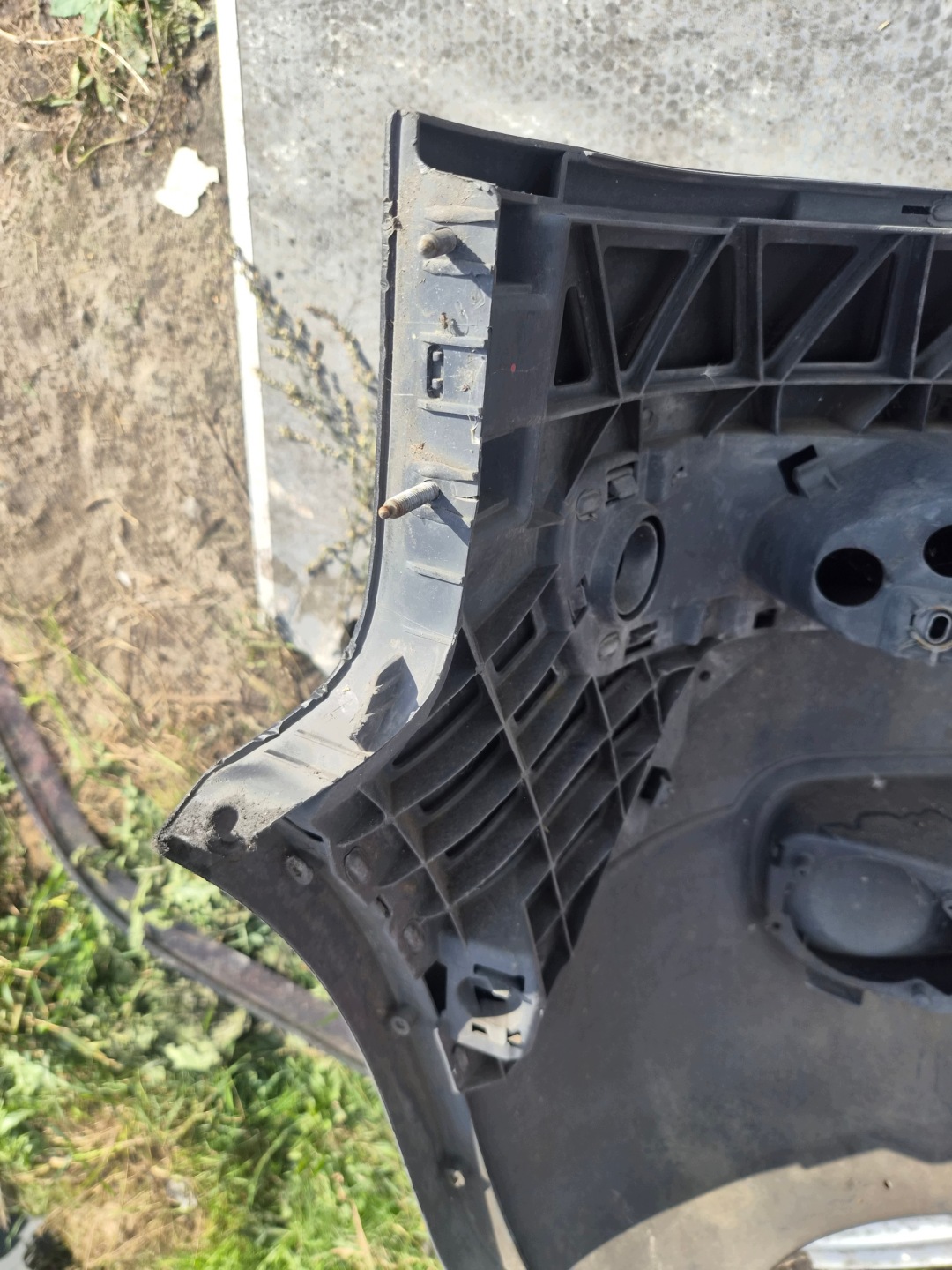 VW T5 Frontstoßstange vorne Transporter schwarzer struktura