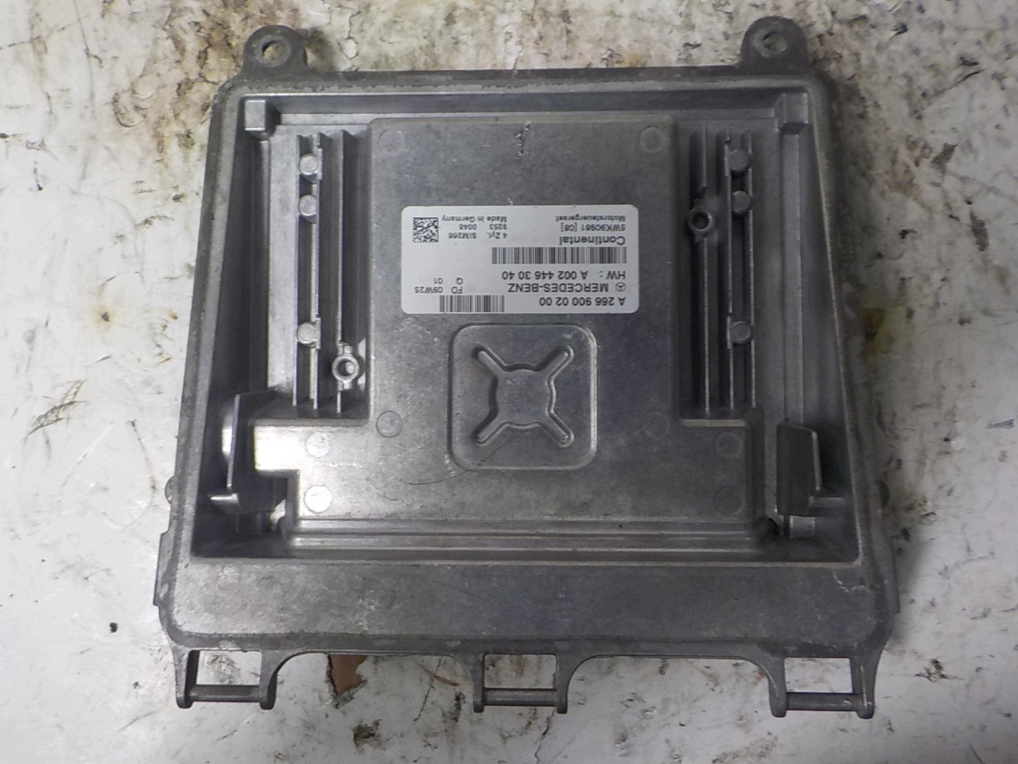 MERCEDES-BENZ KLASA A (W169) computer control unit A2669000200 5WK90981
