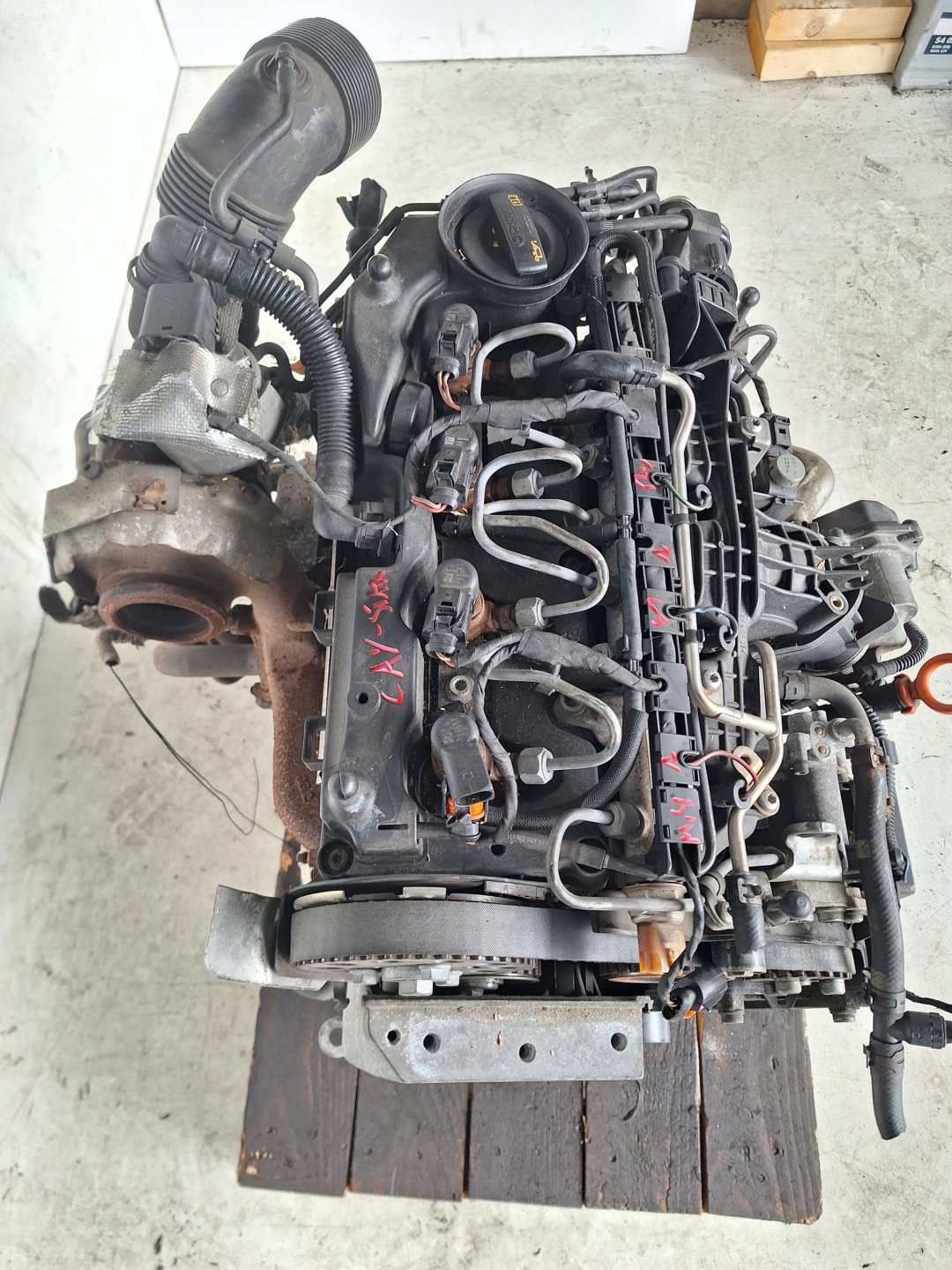 VOLKSWAGEN SEAT SKODA AUDI engine 1.6 TDI CAY