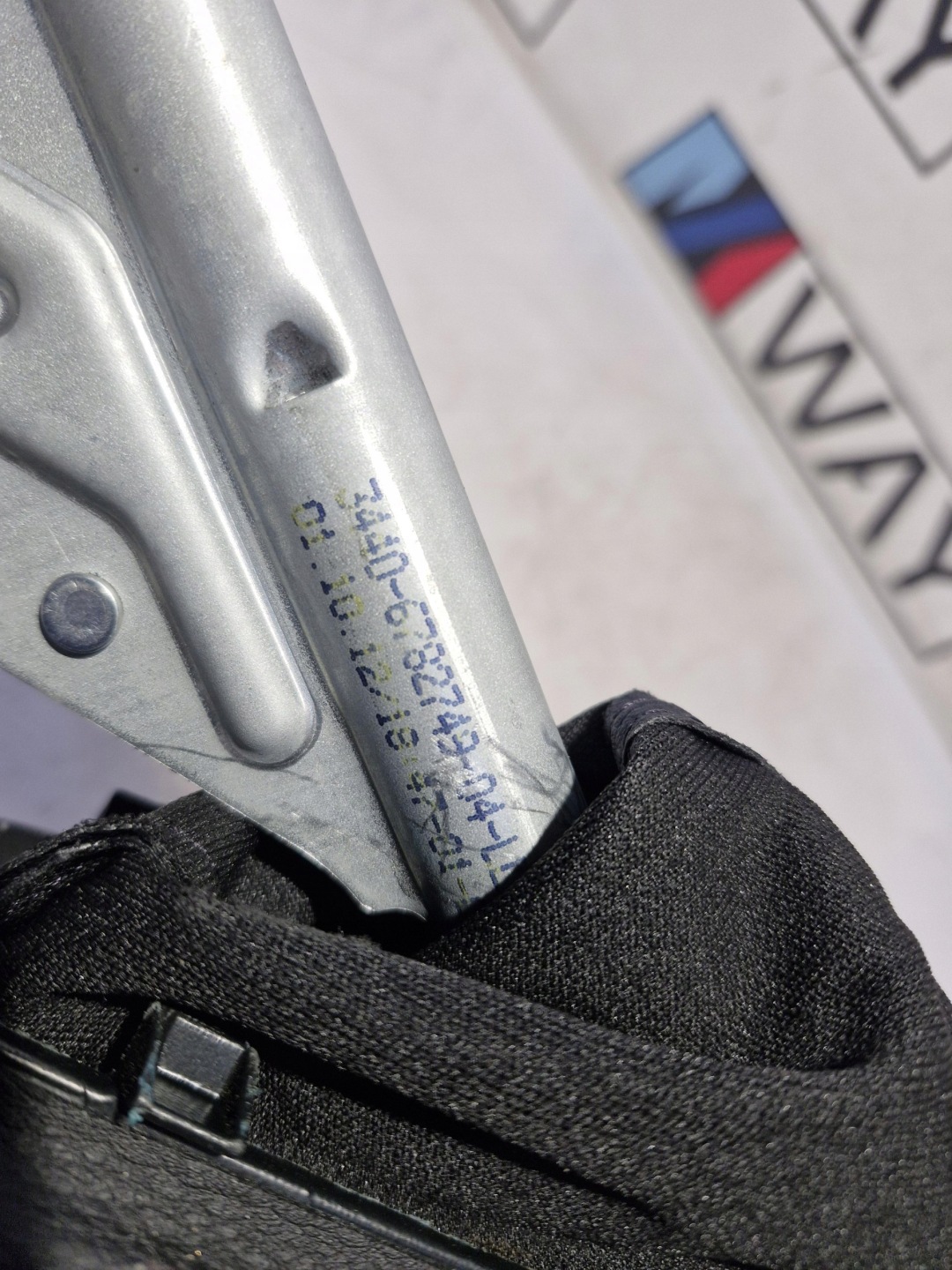 9250855 6782749 BMW E81 E82 E84 E90 E93 páčka elektrická brzda manžeta