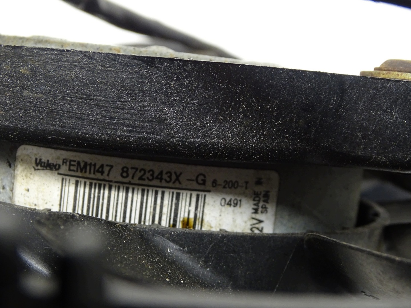 ventilátor vrtule chladiče AUDI A4 S4 RS4 B7 4.2