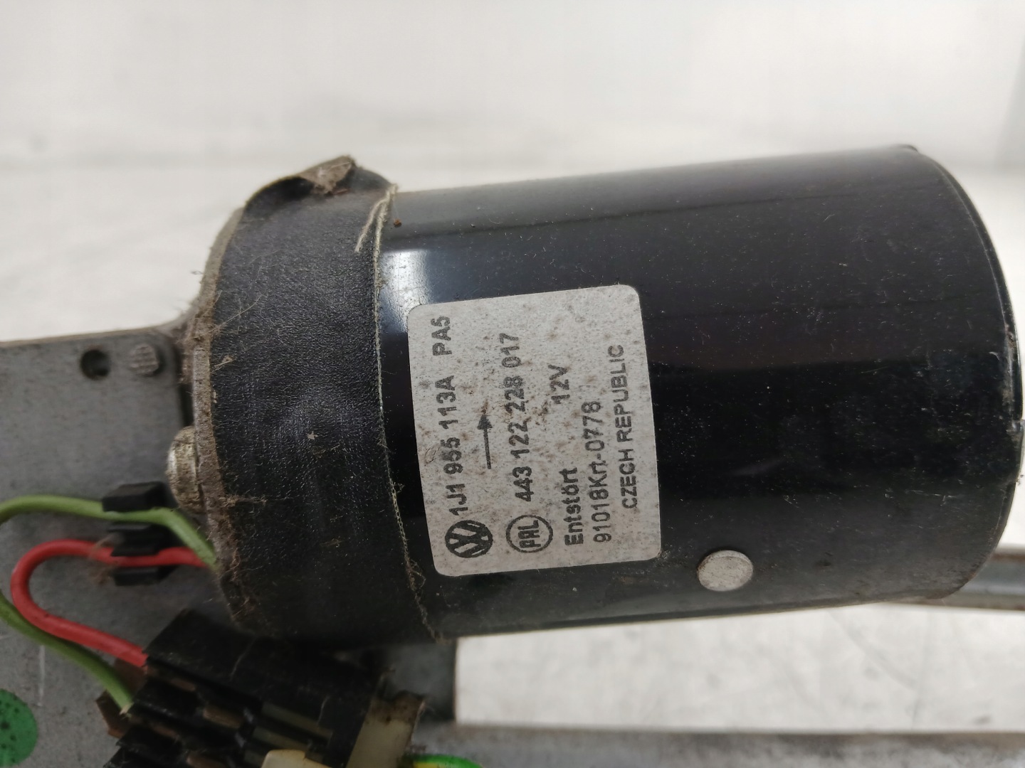 VW GOLF IV wiper mechanism front 1J1955113A