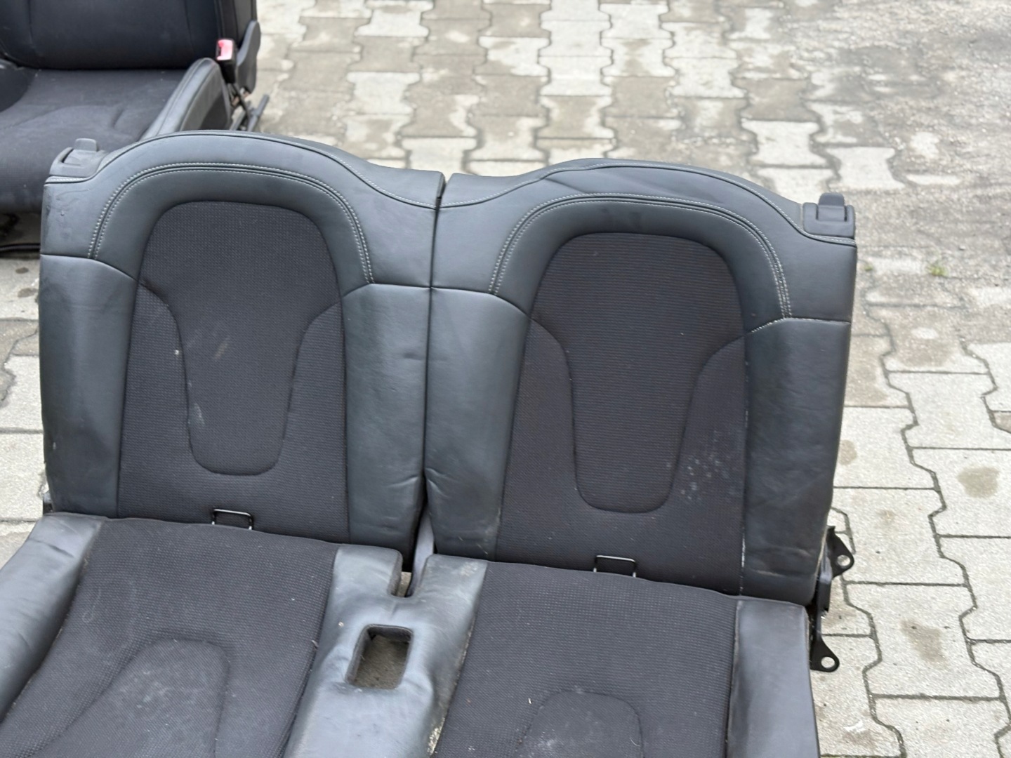 Sitz hinten AUDI TT 8J POL Leder Original S LINE