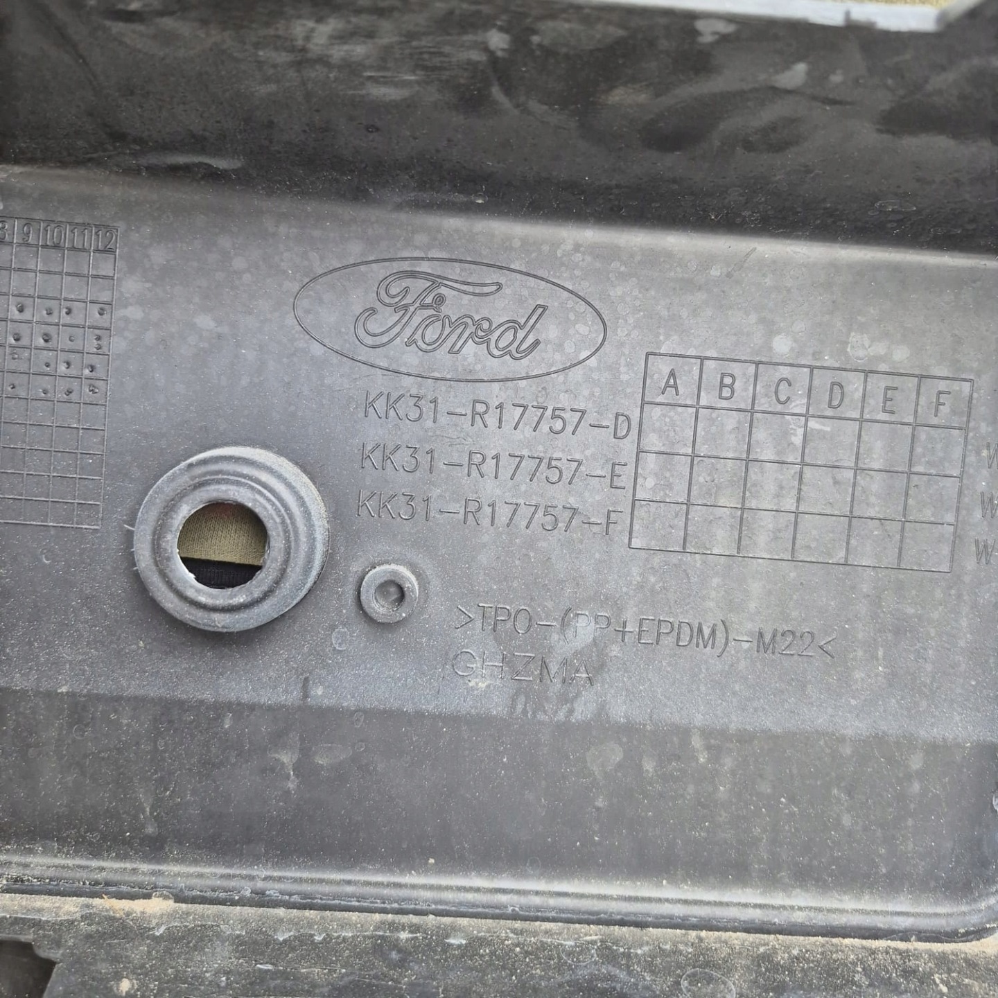 FORD TRANSIT VI 6 LIFT 18-> bumper front front