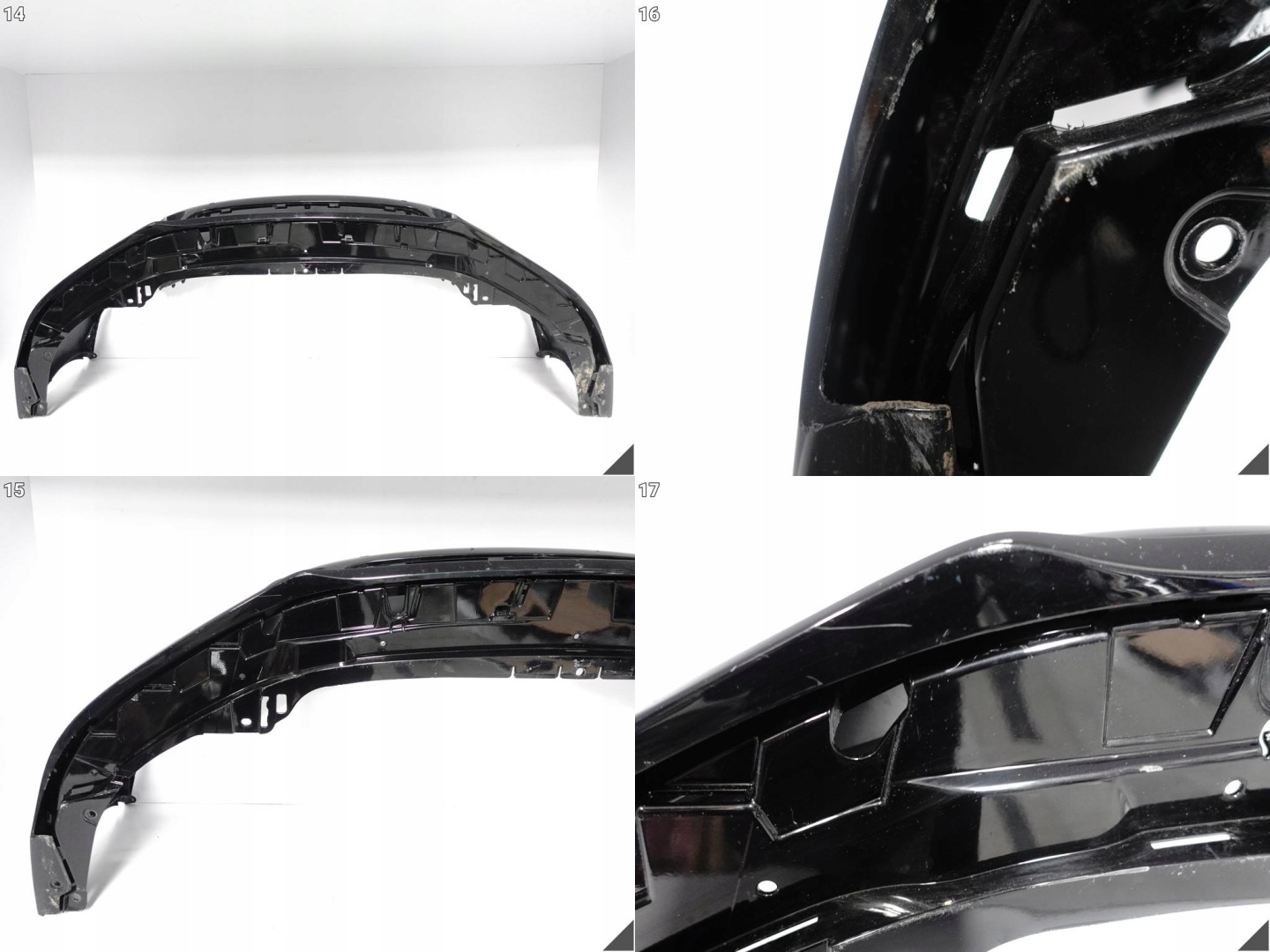 PORSCHE 991 991.1 MK1 TURBO 13-16 bumper front + SPOILER (PDC/washers)