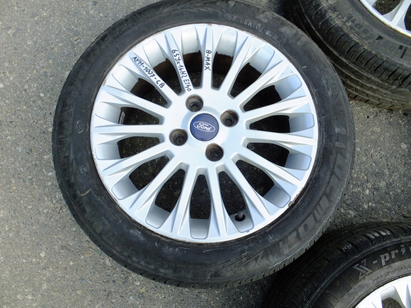 discs aluminium 16'' ford b-max 2013r AY11-1007-CB