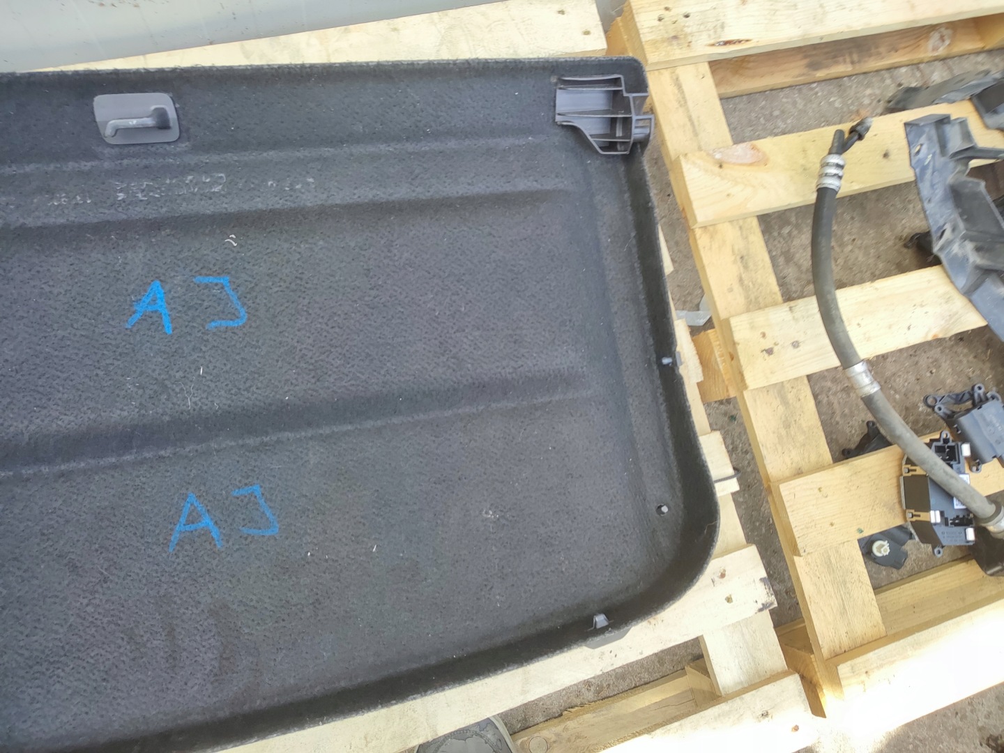plato rear boot OPEL ASTRA J IV HB