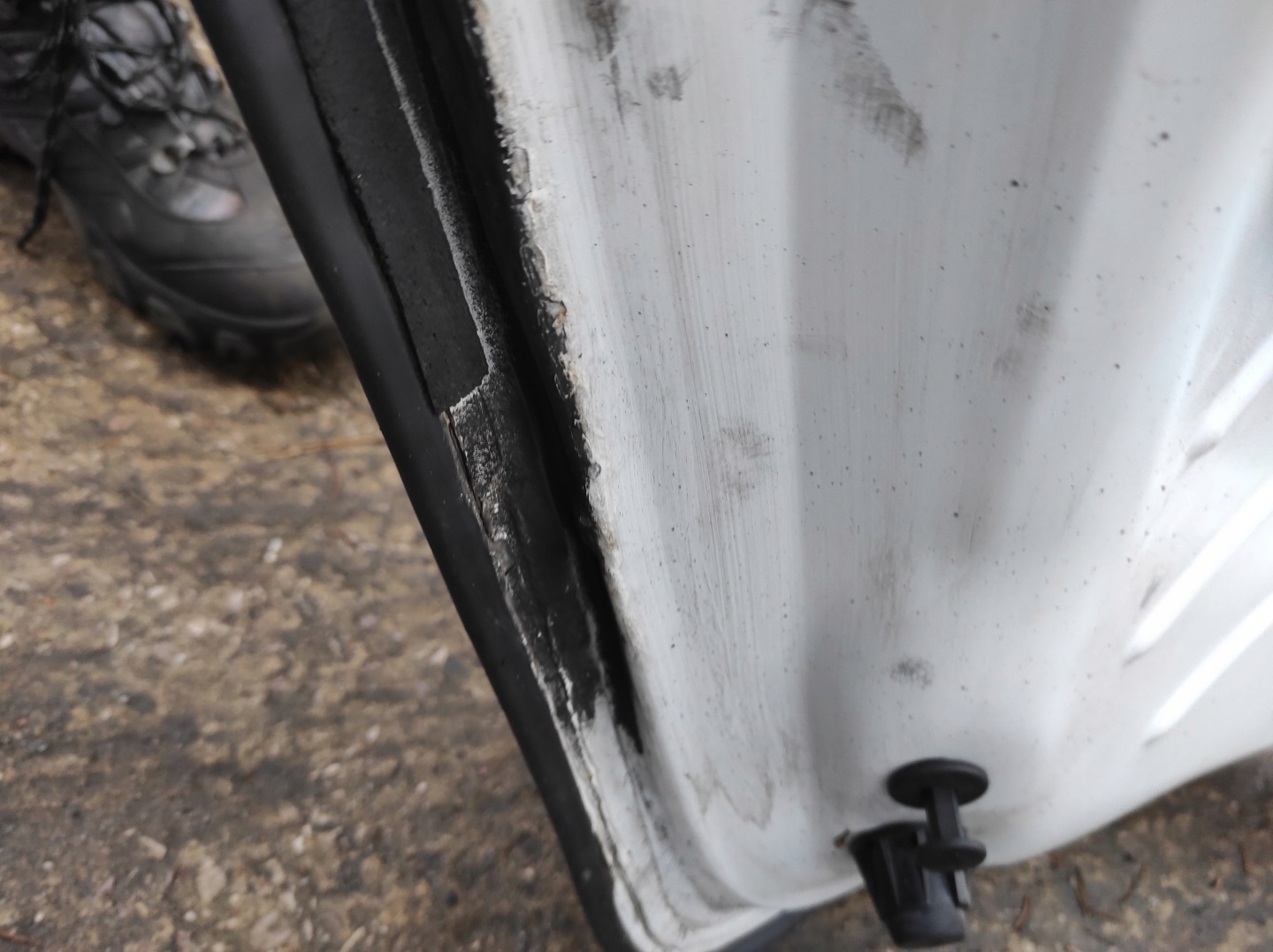 DACIA SANDERO boot doors / boot unprotected