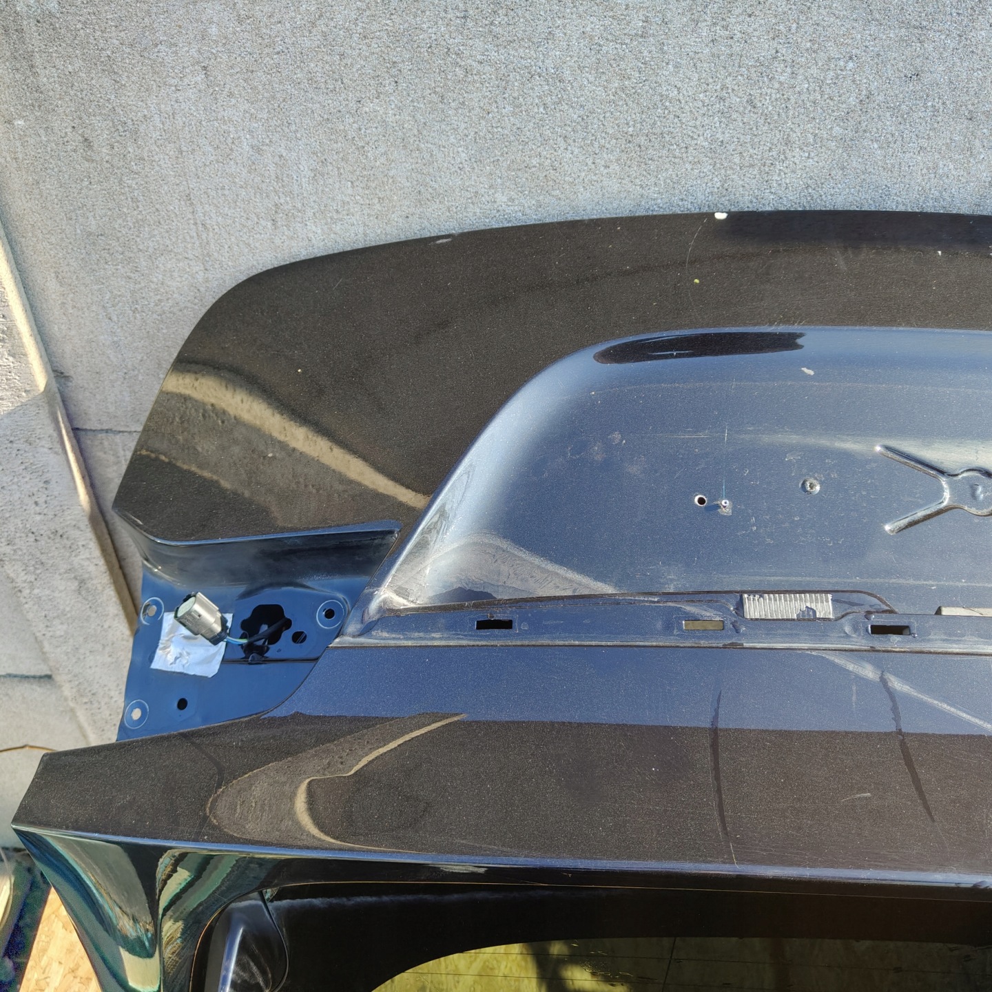trunk door boot rear rear part TESLA MODEL X window LOTKA