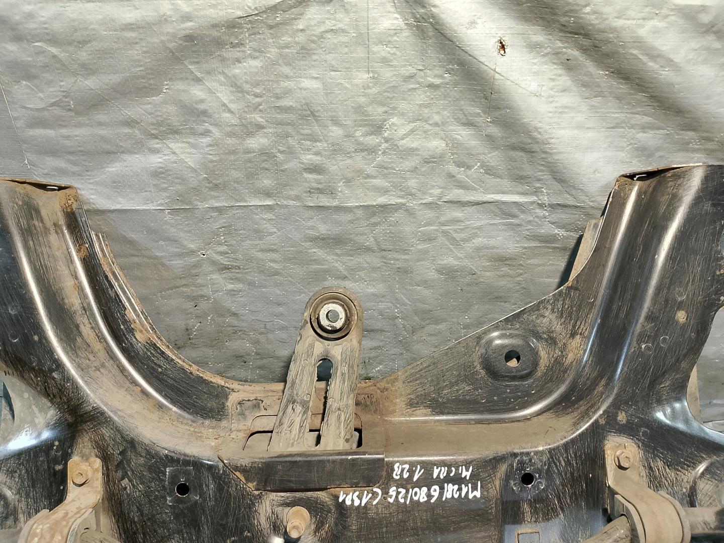 axle beam springing sider below engine NISSAN MICRA K12 1.2 B