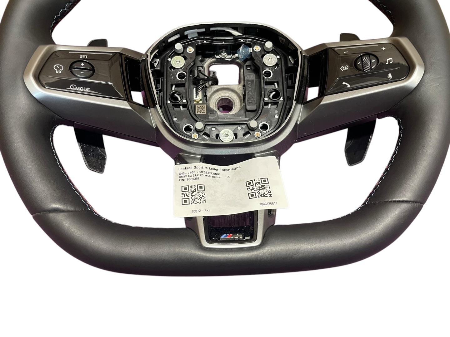 lenkrad M PERFORMANCE beheizt schaltwippen BMW X3 G45 original IDEAL
