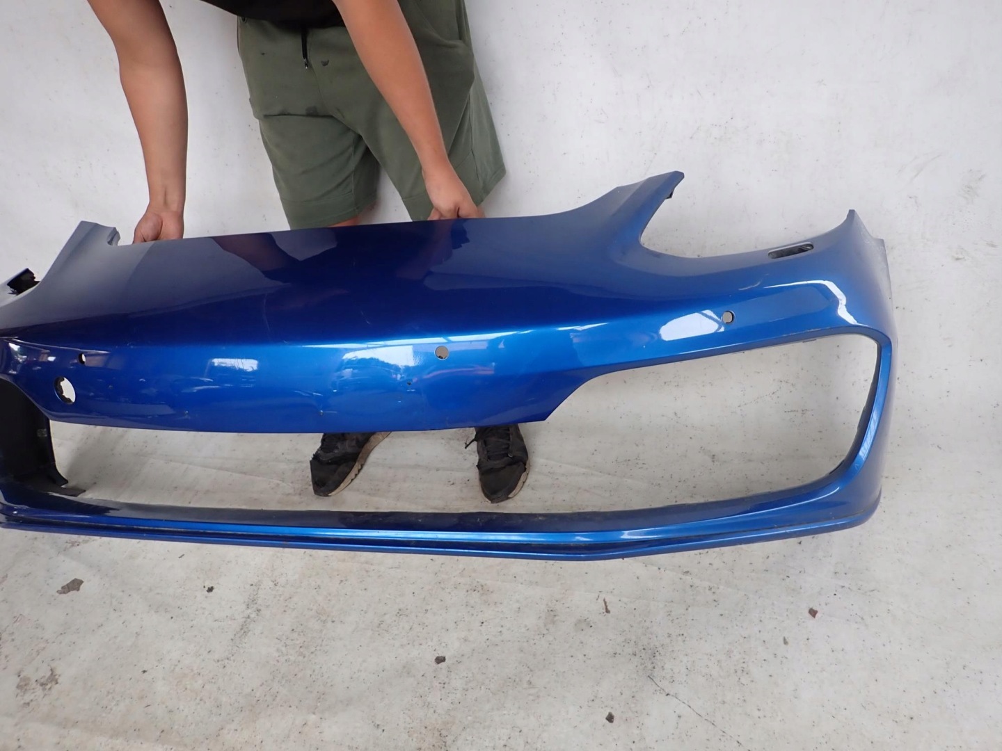 PORSCHE PANAMERA II 2 TURBO GTS 16-23 bumper front front washer PDC