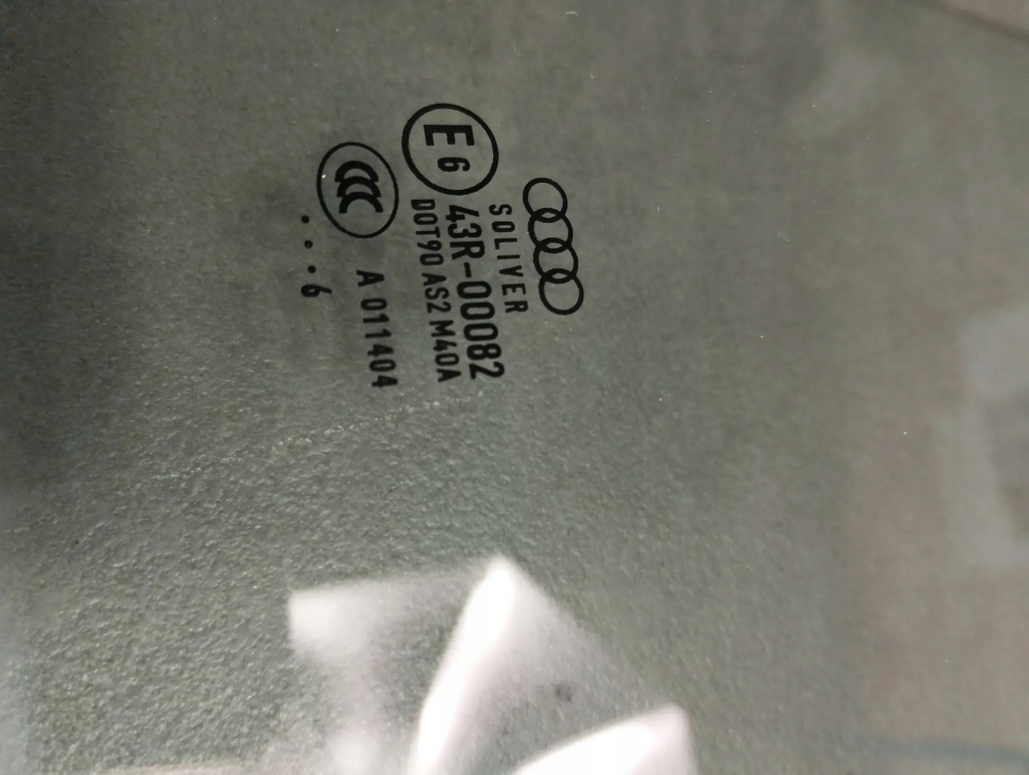 Audi A5 Sportback 8T window left rear part 2016