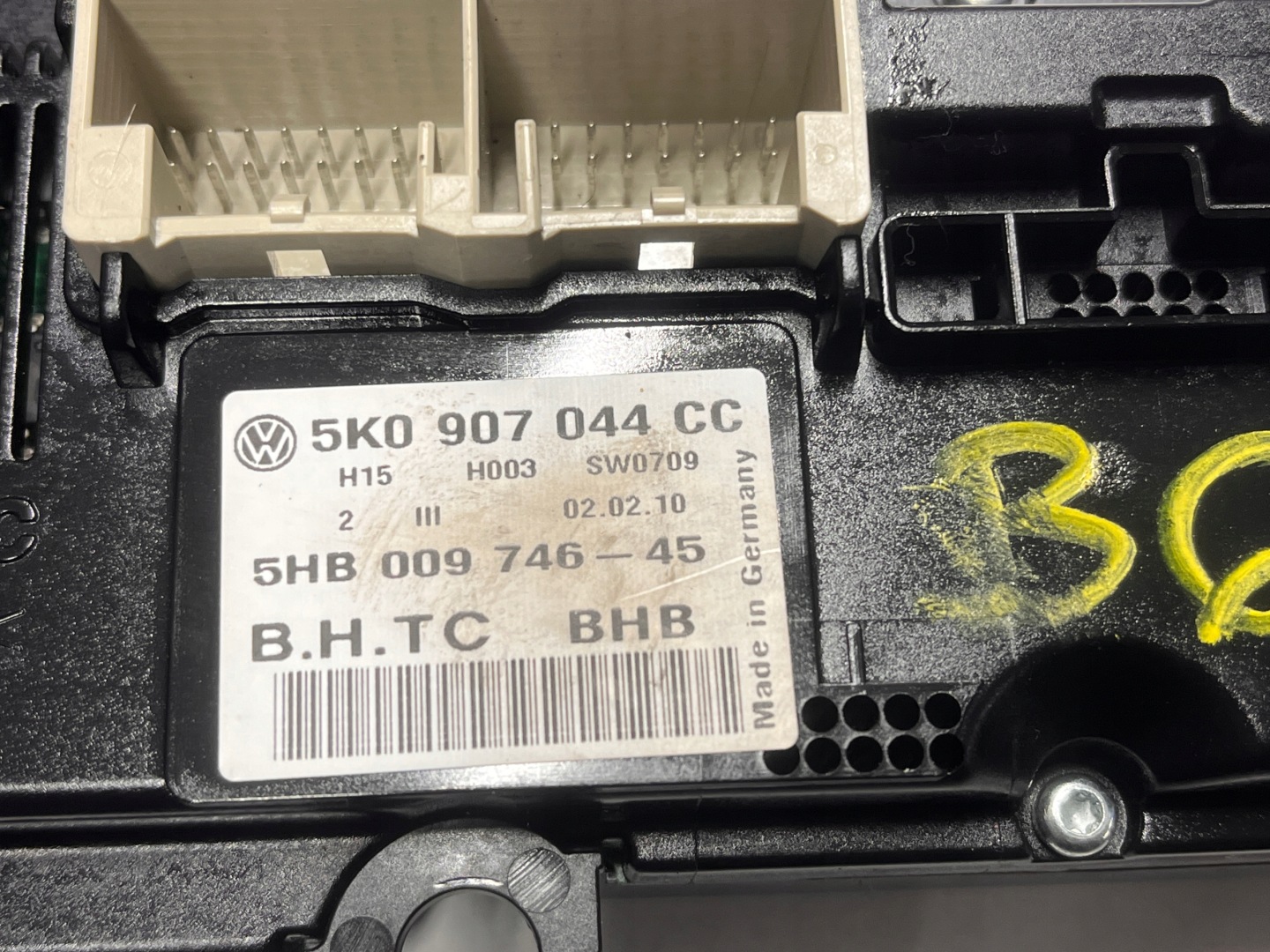 VW PASSAT B6 Unite commande clima Bouches buses 5K0907044CC
