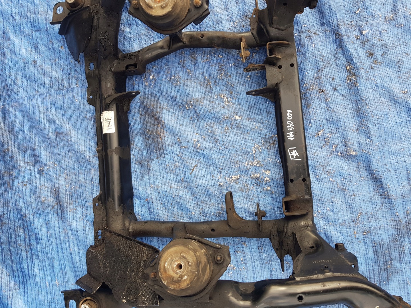 axle beam subframe axle beam front front MERCEDES ML W164 GL X164