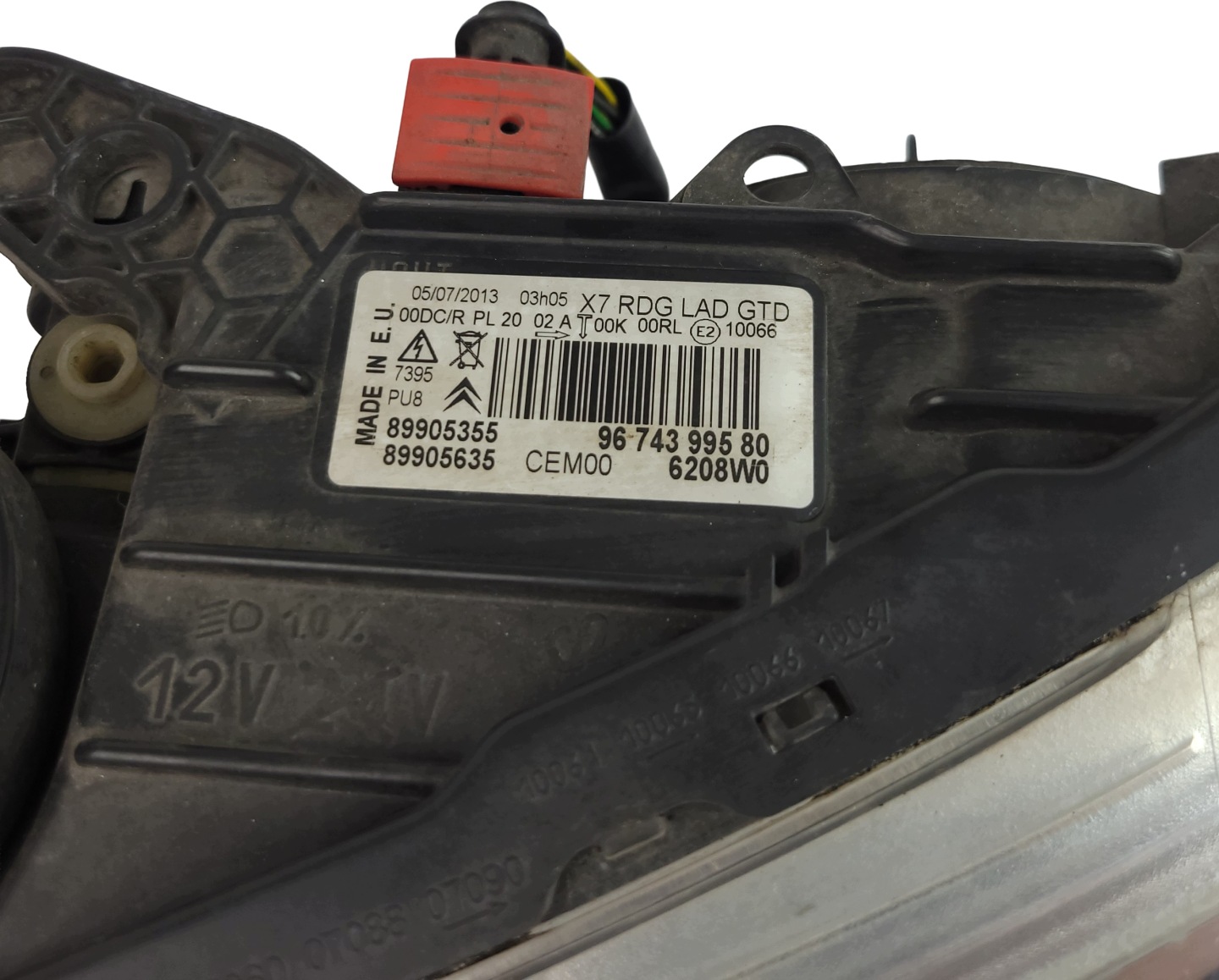 CITROEN C5 III LIFT x7 light front left BI-XENON LED positioning 9674399580