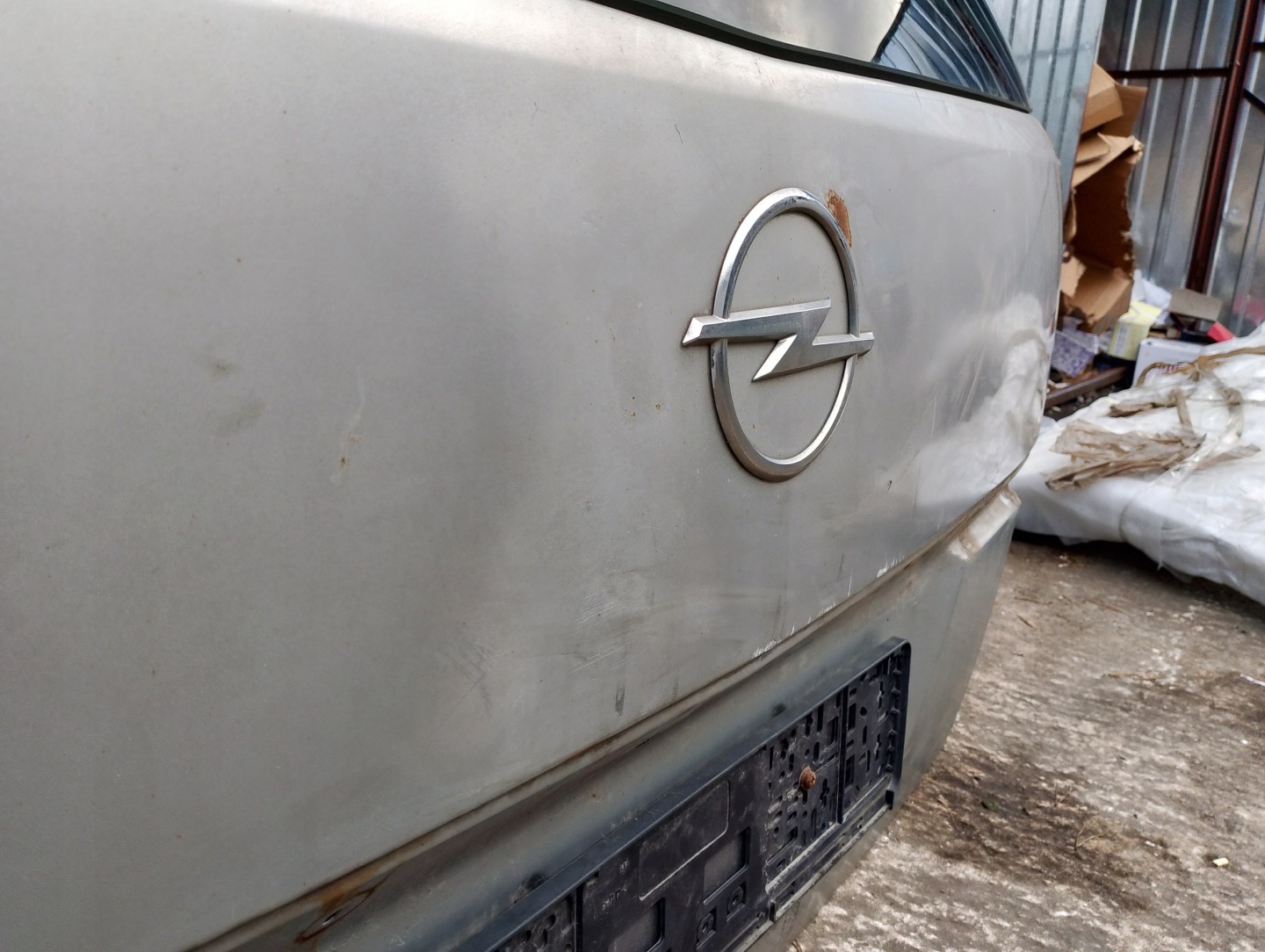 trunk door boot opel zafira b z157