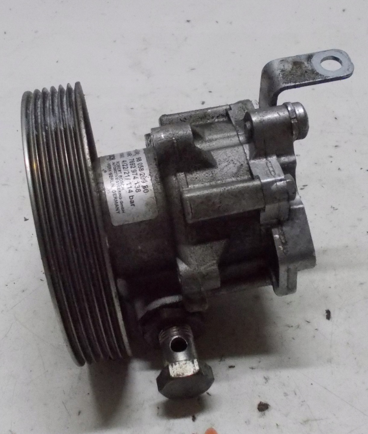 BOXER JUMPER DUCATO 21R Pompa servosterzo 9805820980