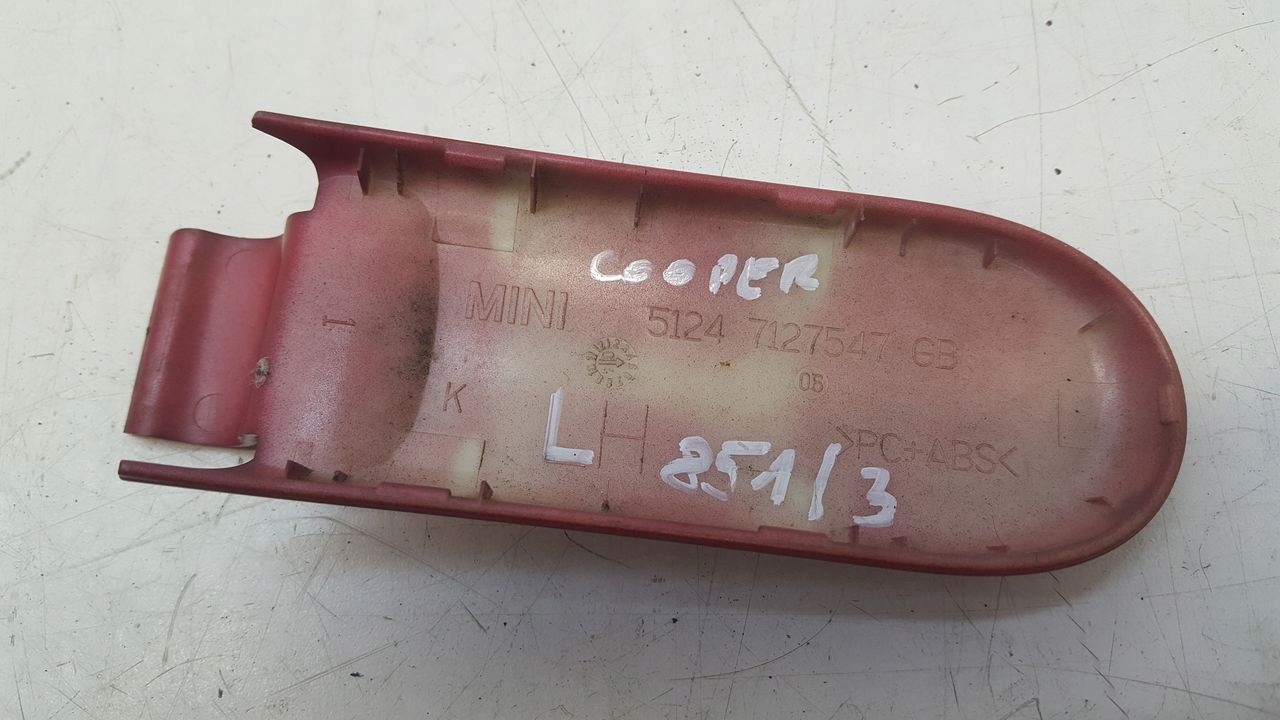 Leiste Schutzleiste dach Blende Abdeckung Scharnier Mini Cooper R50