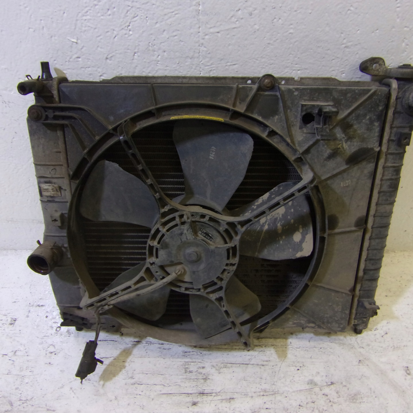 water cooler Z WENTYLATOREM CHEVROLET KALOS
