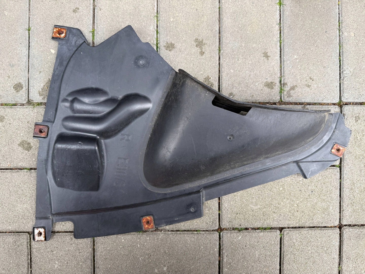 Bmw F30 F31 cover mudguard right front front
