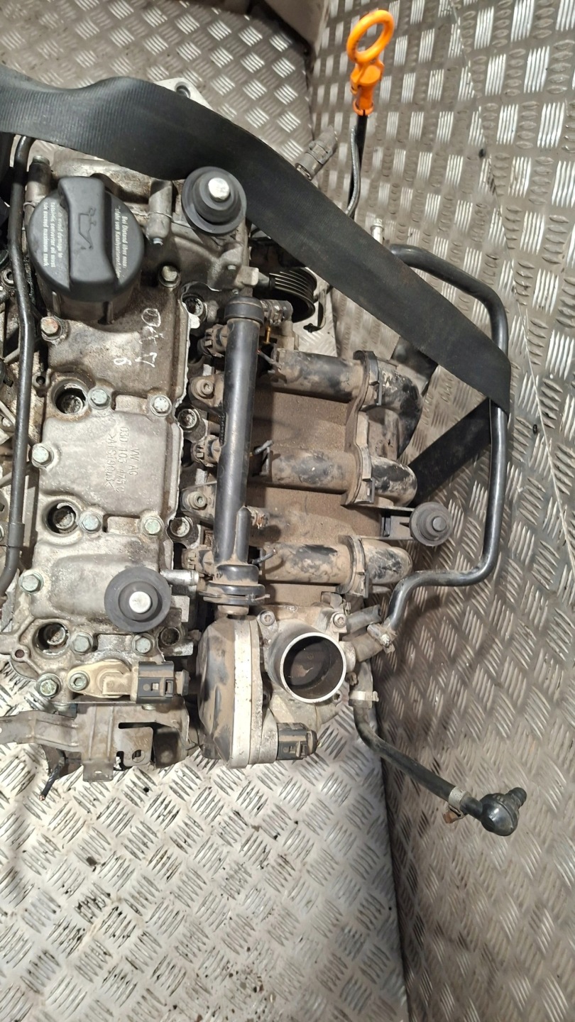 engine pillar unprotected VW POLO 9N 1.2 AWY