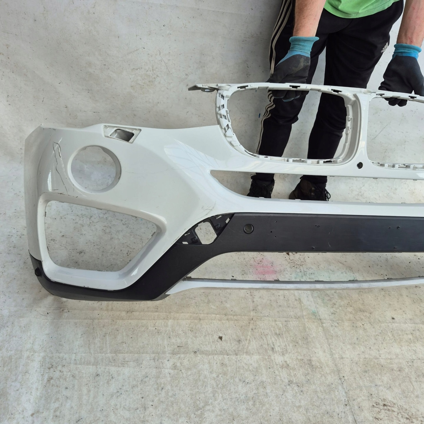 BMW X4 F26 14-18 bumper front front washer PDC