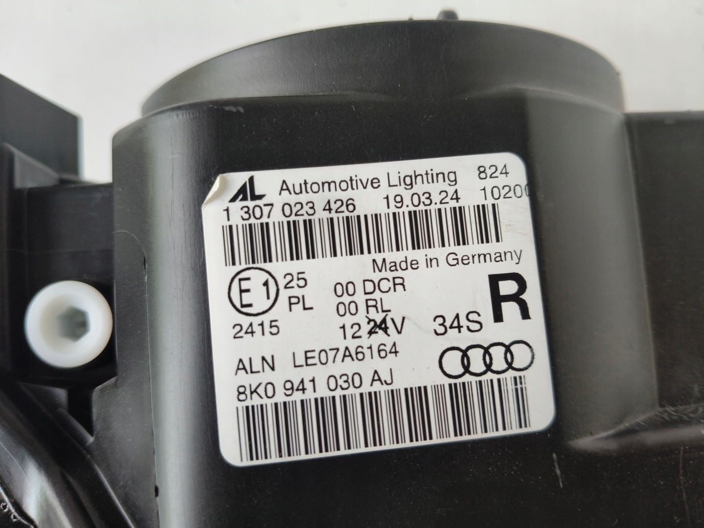 new light right REFLEKTOR AUDI A4 B8 8K 8K0 07-11 XENON LED non-setting