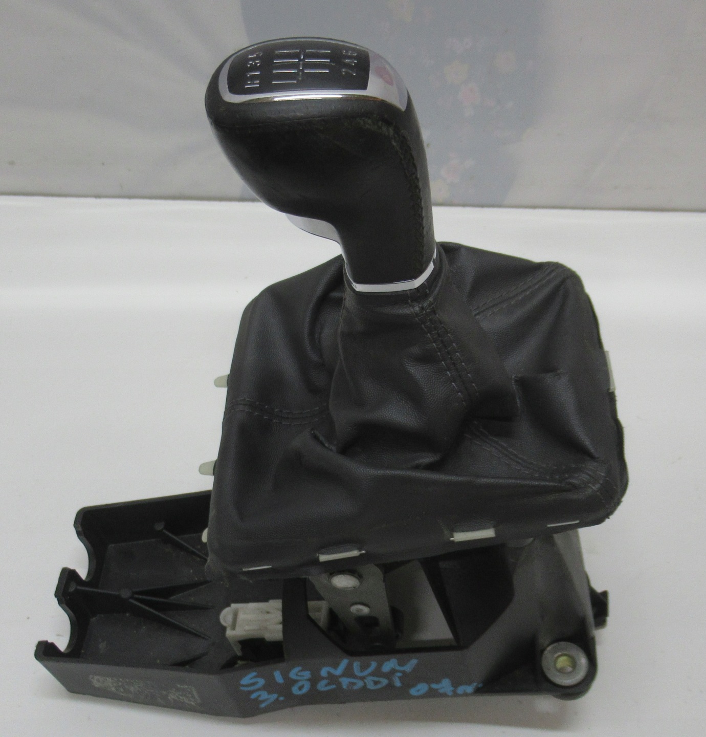 SIGNUM 07R lever changes of the gear knob leather