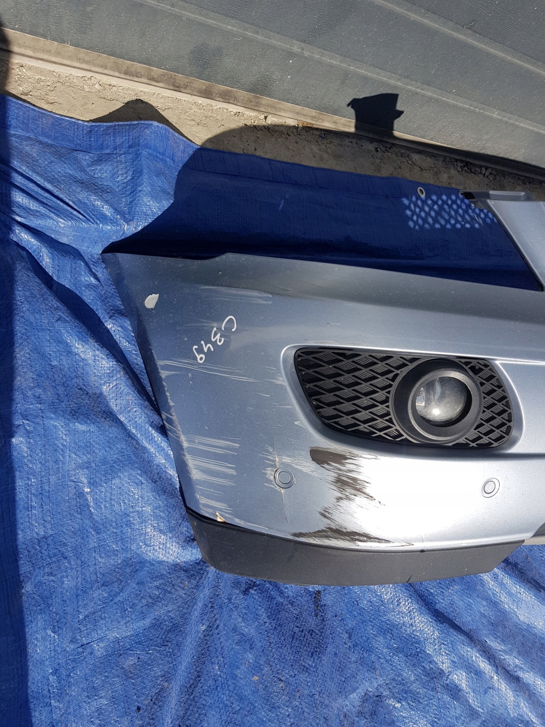 nárazník předek přední MERCEDES ML W164 c349