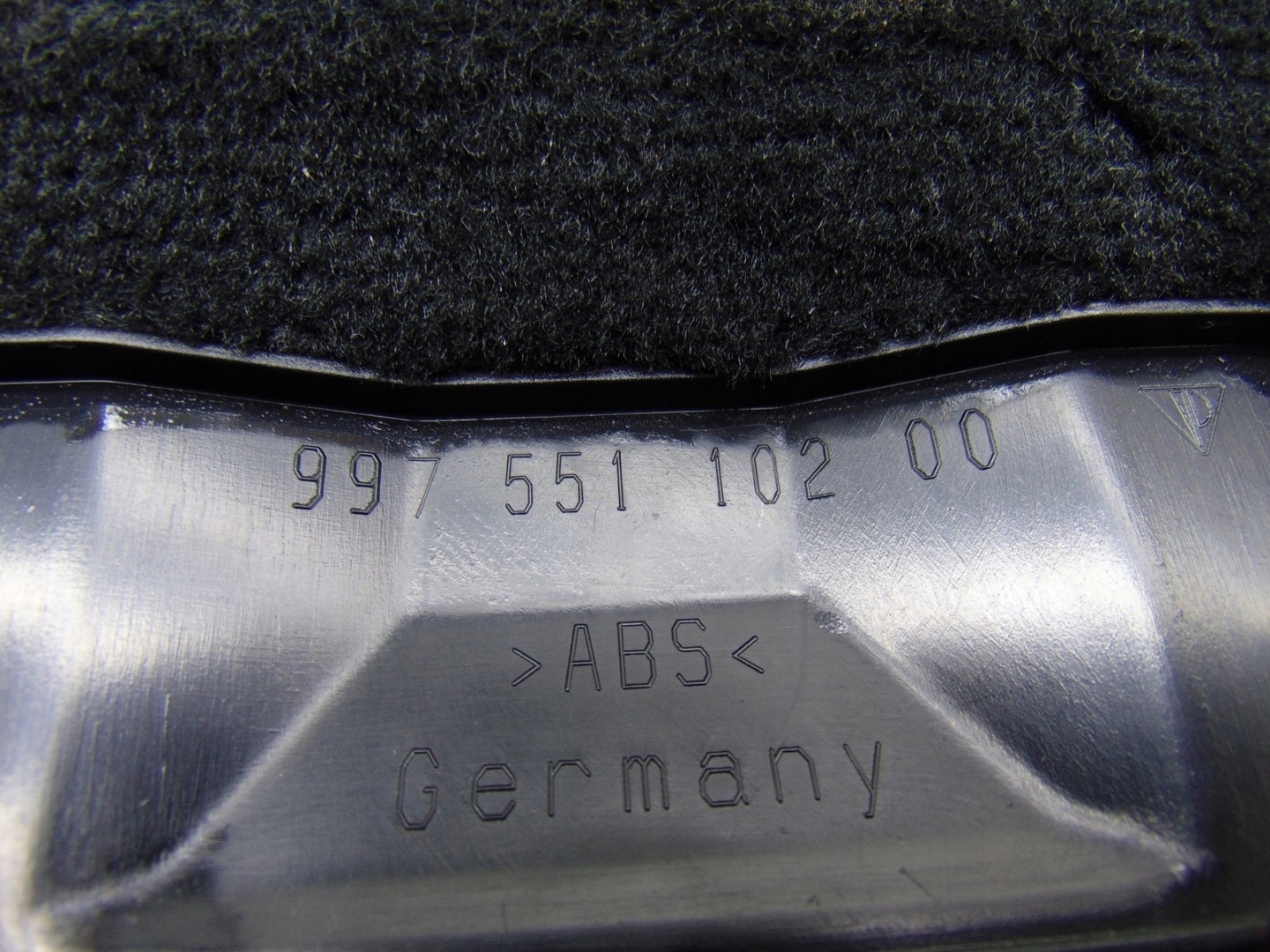 cover compartments PORSCHE CAYMAN 987 99755110200