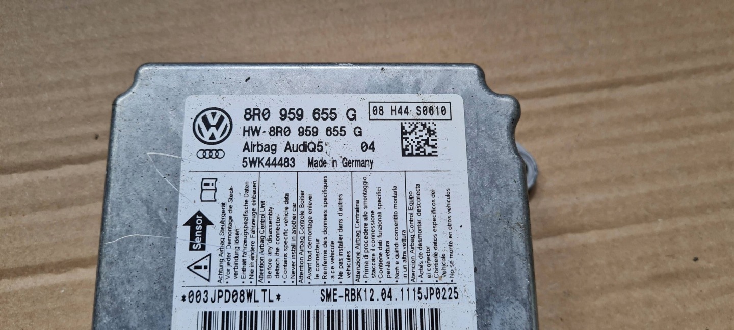 Q5 8R module control unit SENSOR airbag 8R0959655G