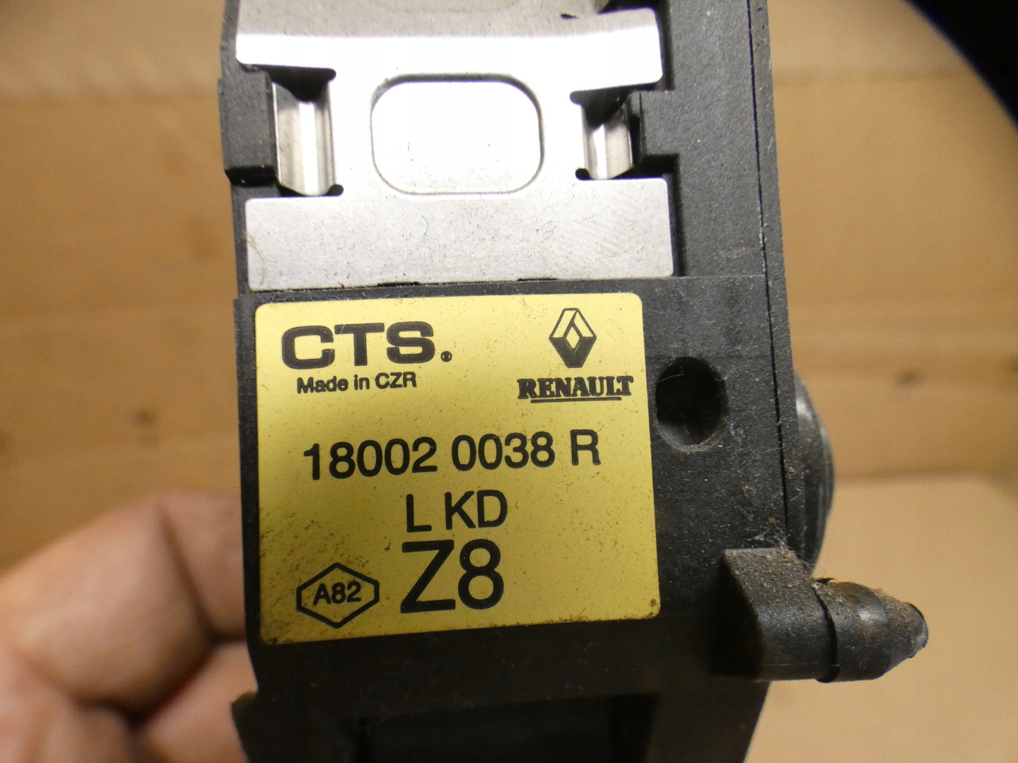 potentiometer Gas RENAULT MEGANE III 1.5DCI